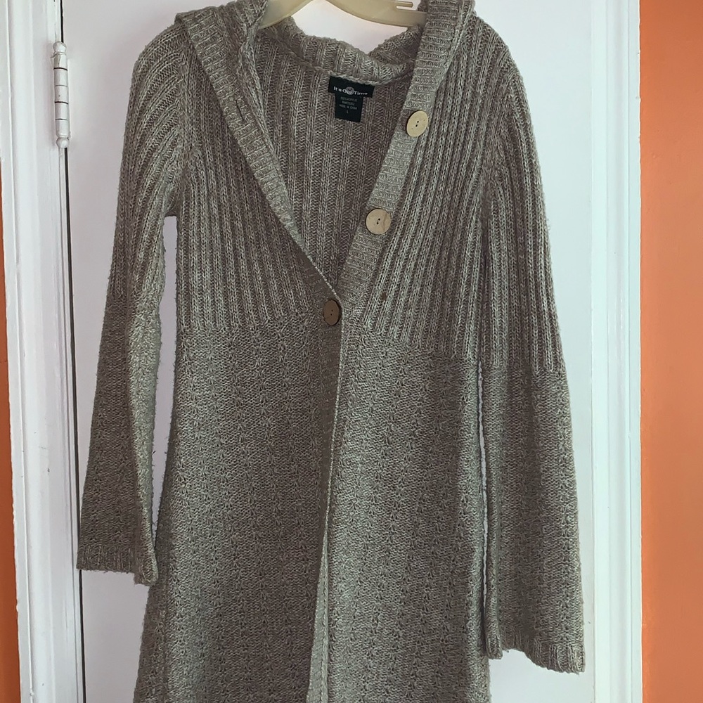 Tan Cardigan